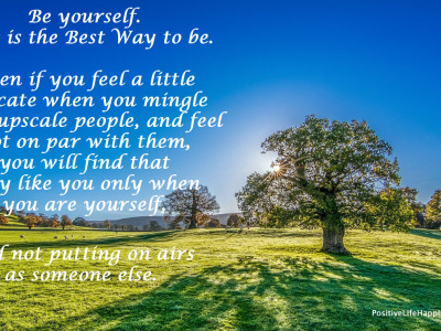 Be Yourself