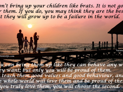 Let the world be proud of your children