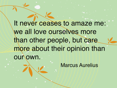 We love ourselves