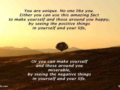 You are unique