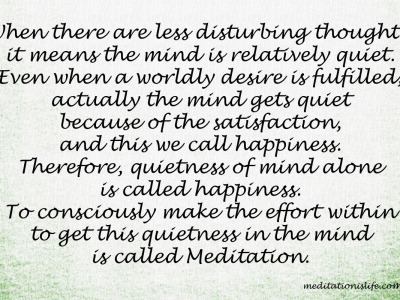 Meditation