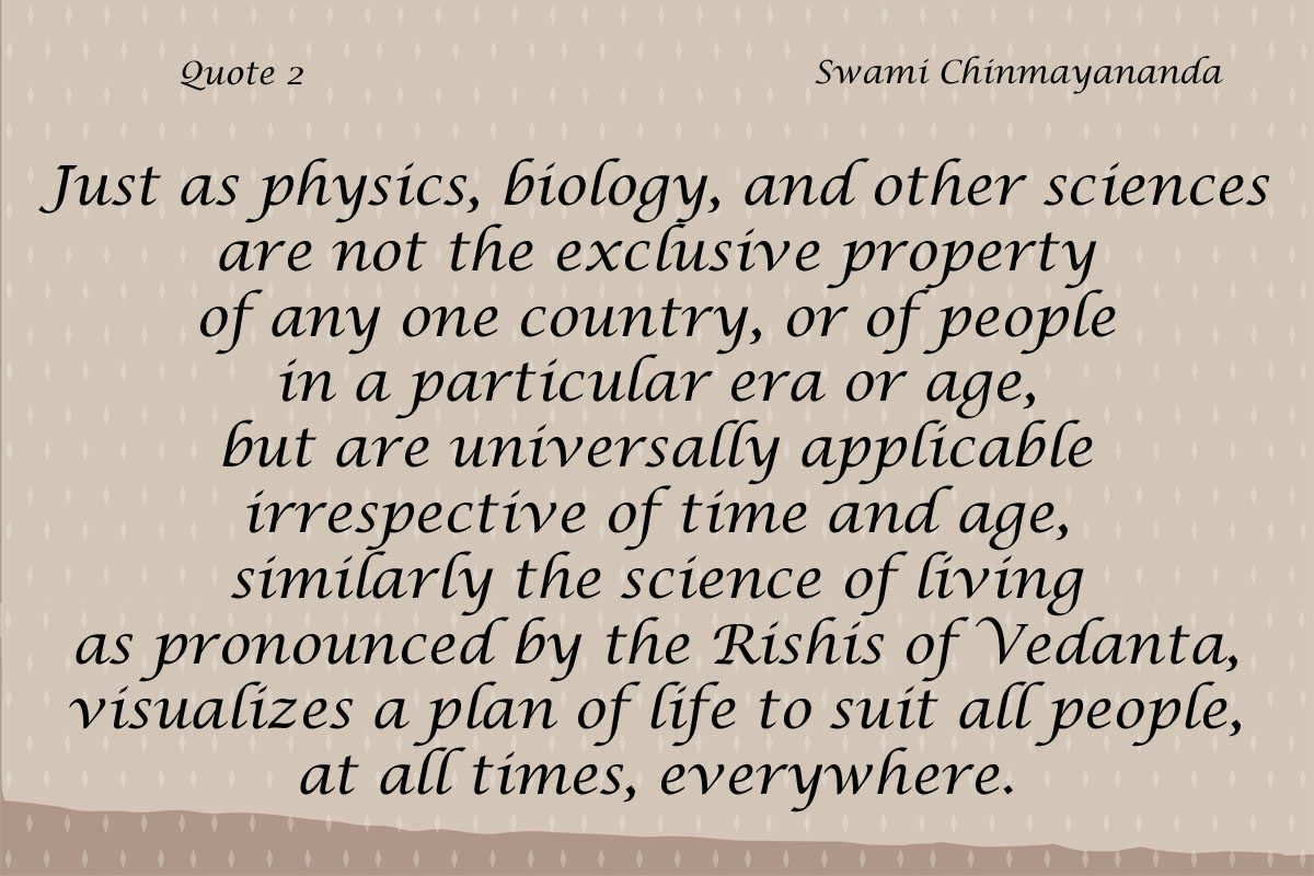 Chinmayananda Quote 2