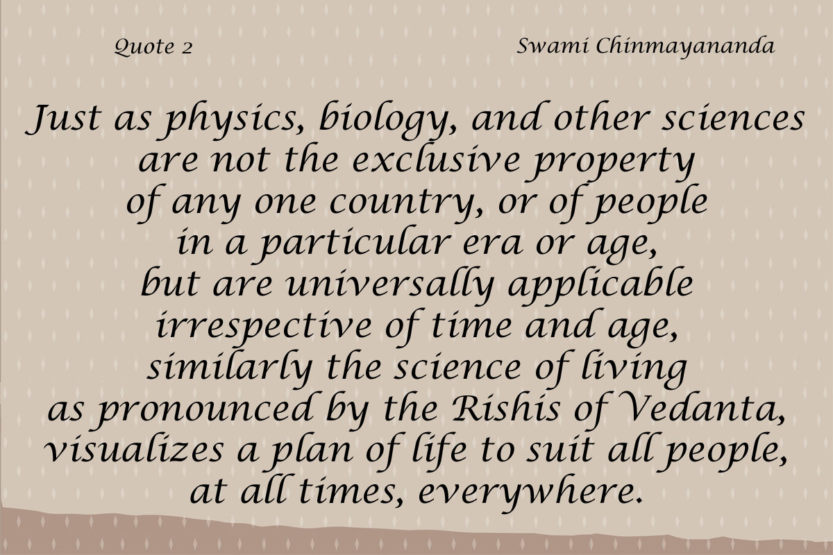 Chinmayananda Quote 2