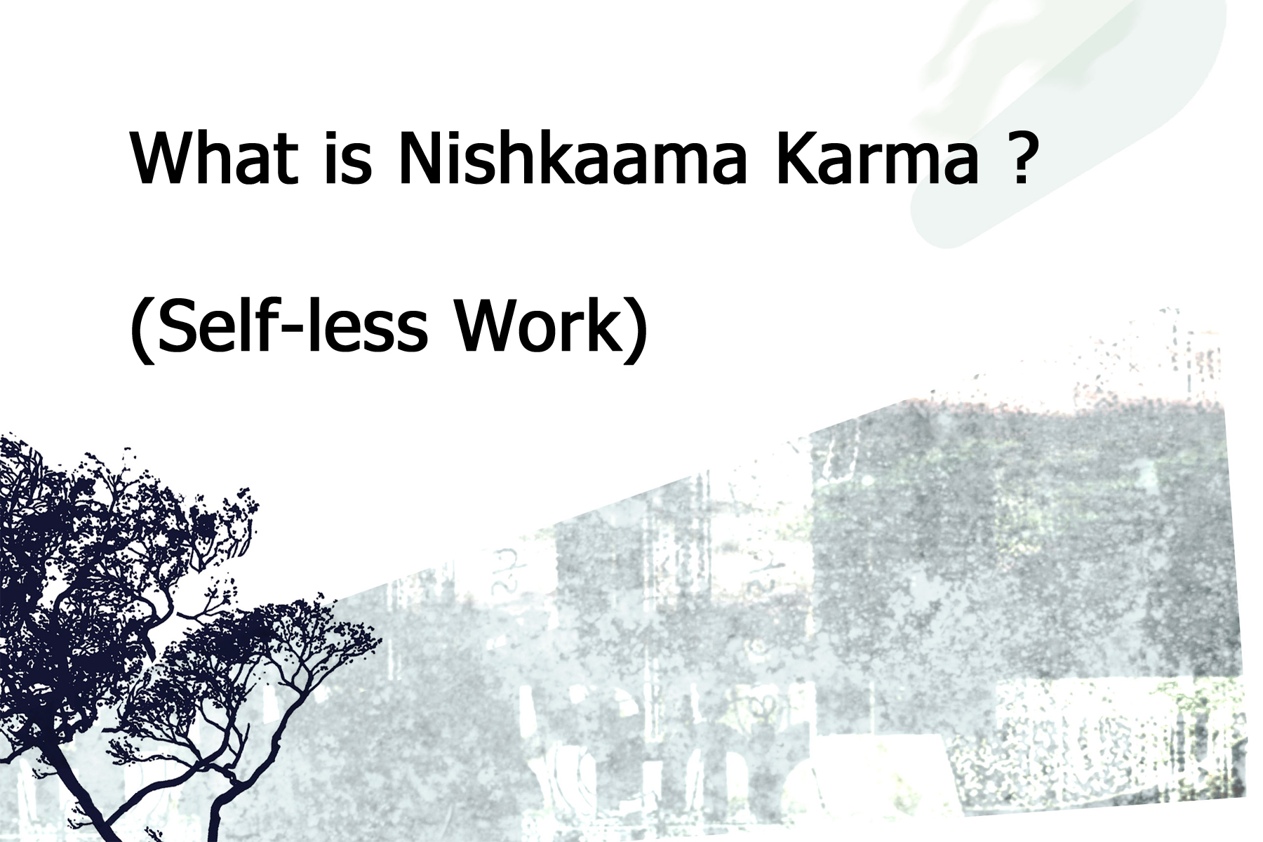 nishkaama karma