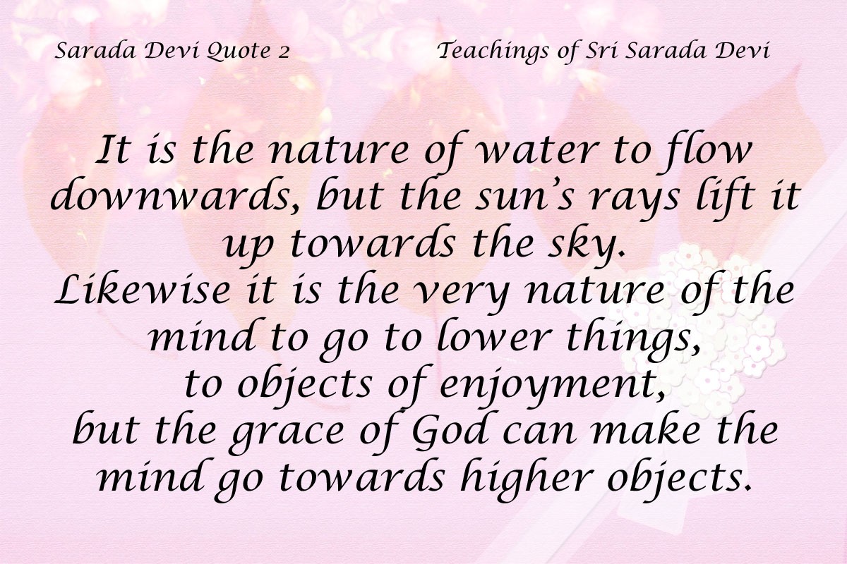 Sarada Devi Quote 2