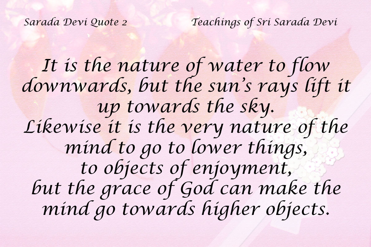 Sarada Devi Quote 2