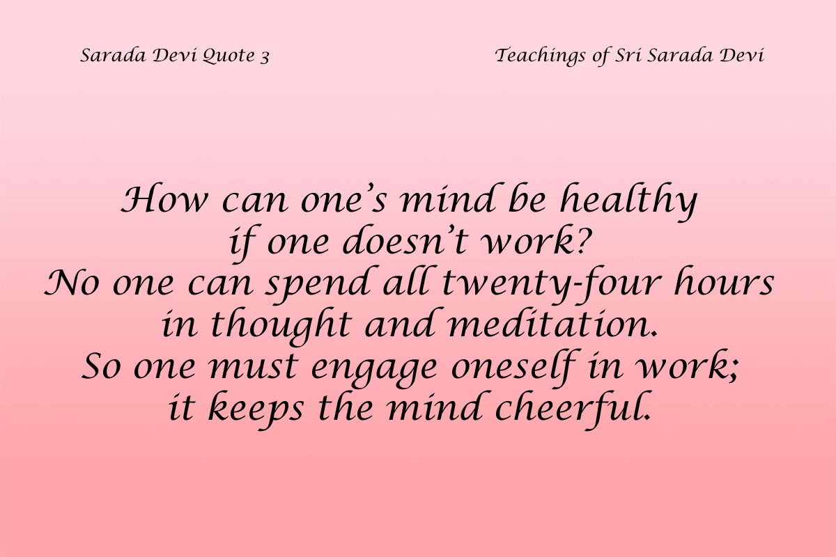 Sarada Devi Quote 3
