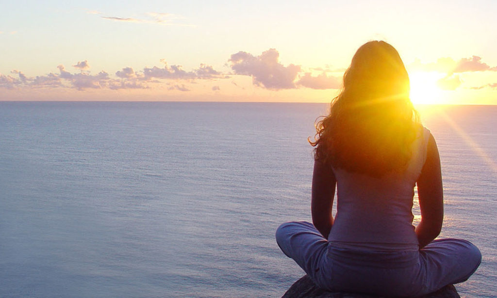 Meditating Woman